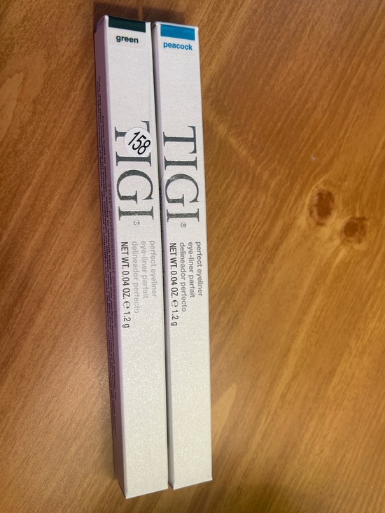TIGI Other - TIGI Eyeliner Set — Peacock, Green Shades